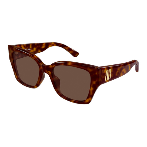 Balenciaga BB0474S 002 Havana / Brown Lenses