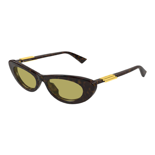 Bottega Veneta BV1447S 002 Havana / Yellow Lenses
