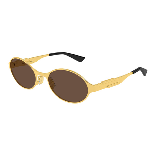 Bottega Veneta BV1456S 001 Gold / Brown Lenses