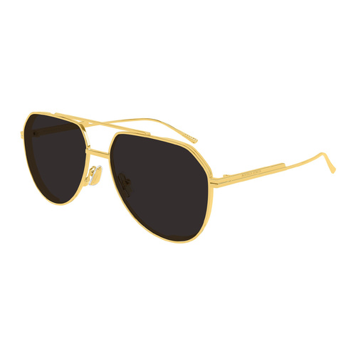 Bottega Veneta BV1465S 001 Gold / Grey Lenses