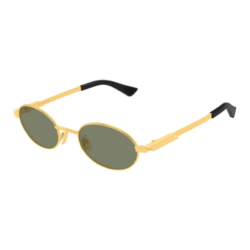 Bottega Veneta BV1470S 004 Gold / Green Lenses