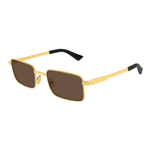 Bottega Veneta BV1469S 005 Gold / Brown Lenses