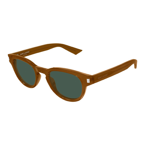 Saint Laurent SL876 005 Brown / Green Lenses