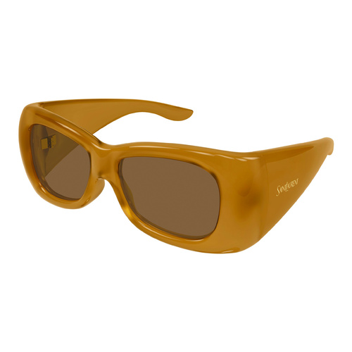 Saint Laurent SL901HOWL 008 Yellow / Brown Lenses