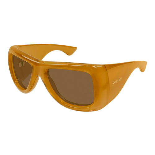 Saint Laurent SL902HOWL 008 Yellow / Brown Lenses