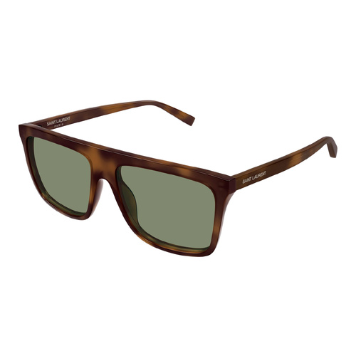 Saint Laurent SL904 004 Havana / Green Lenses