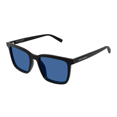 Saint Laurent SL500 007 Black / Blue Lenses