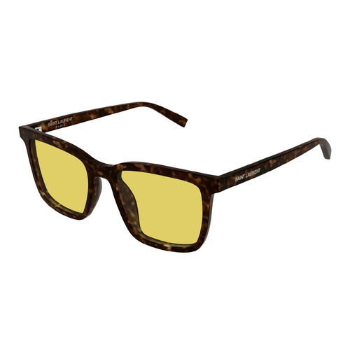 Saint Laurent SL500 008 Havana / Yellow Lenses