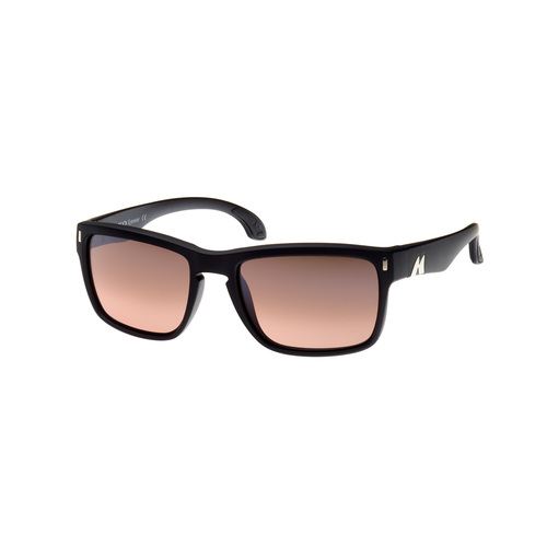 Mako GT 9583 M01 G2SV8 Matte Black / Rose Silver Mirror Polarised Lenses