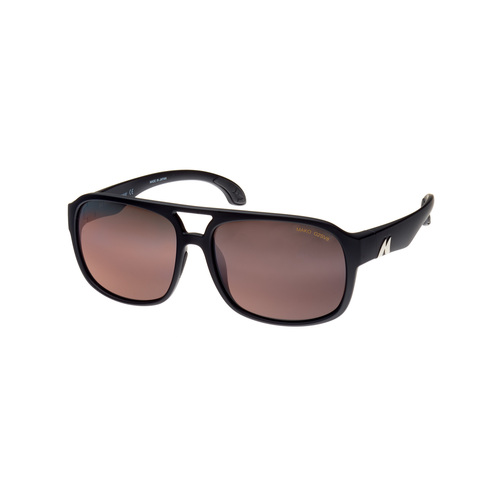 Mako Harries 9606 M01 G2SV8 Matte Black / Rose Silver Mirror Polarised Lenses
