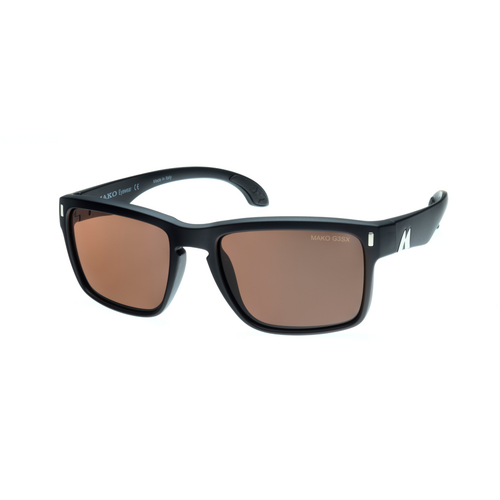 Mako GT 9583 M01 G3SX Matte Black / Copper Polarised Lenses