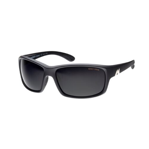 Mako Edge 9604 M01 G0HR Matte Black / Grey Polarised Lenses