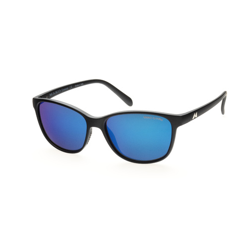 Mako Islands II 9610 M01 G1HR6 Matte Black / Brown Blue Mirror Polarised Lenses