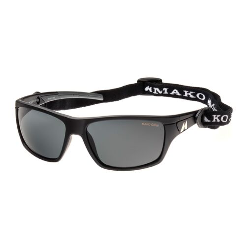 Mako Nemesis 9612 M09 G0HR Matte Black / Grey Polarised Lenses