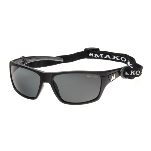 Mako Nemesis 9612 M09 G0HR Matte Black / Grey Polarised Lenses