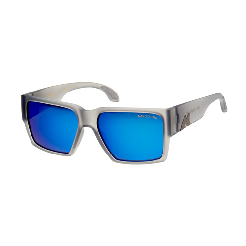 Mako Cruze 9617 M90 G1HR6 Matte Grey / Brown Blue Mirror Polarised Lenses