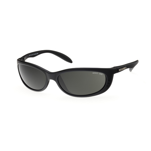 Mako Sleek 9371 M01 G0HR Matte Black / Grey Polarised Lenses