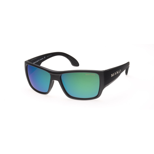 Mako Covert 9596 M01 G2H5 Matte Black / Rose Green Mirror Polarised Lenses