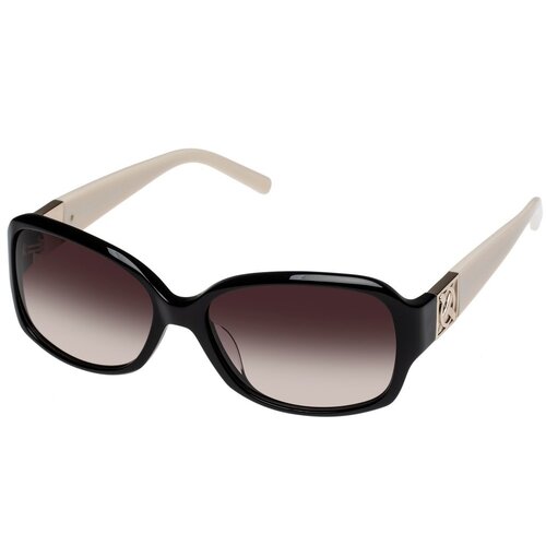 Oroton Jacinta 58 ORO2103322 Black & Clotted Creme / Warm Smoke Gradient Lenses