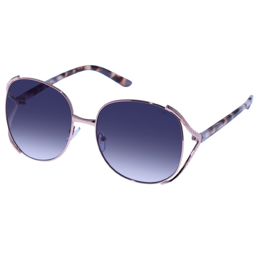 Fiorelli Morgan FIO2447321 Rose Gold w Cookie Tortoise / Warm Smoke Gradient Lenses