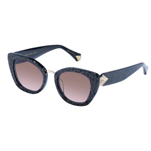 Camilla Nile Goddess CAM2431032 Black Glitter Leopard / Brown Gradient Lenses