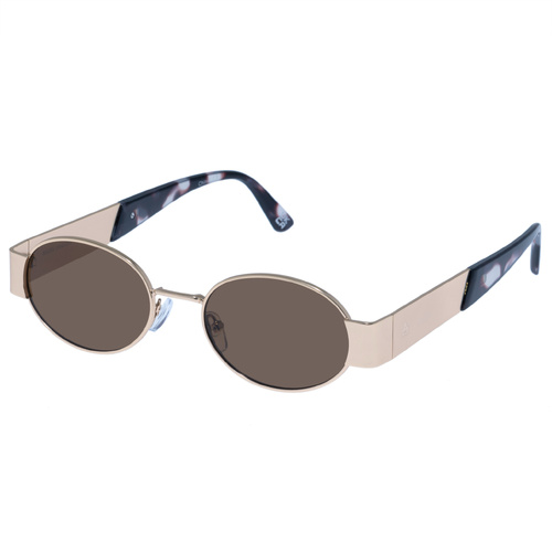 Aire Mars AIR2442296 Satin Gold w Charcoal Tortoise / Brown Mono Lenses