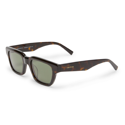 Oroton Pandora B ORO2456462 Signature Tortoise / Green Mono Lenses
