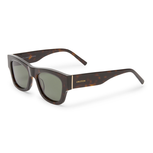 Oroton Selma ORO2456473 Signature Tortoise / Green Mono Lenses