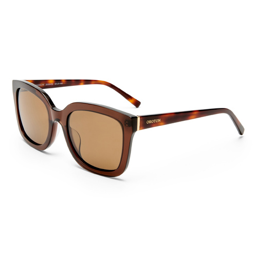 Oroton Madelyn ORO2556432 Chocolate w Tortoise / Brown Mono Polarised Lenses