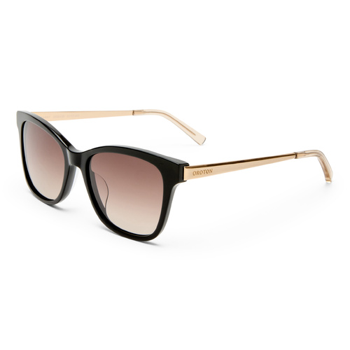 Oroton Darby ORO2556436 Black w Sand / Warm Smoke Gradient Lenses
