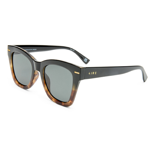 Aire Intergalactic AIR2542241 Black Tortoise Splice / Smoke Mono Lenses