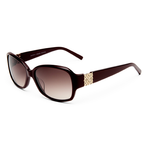 Oroton Jacinta II ORO2556458 Burgundy / Warm Smoke Gradient Lenses