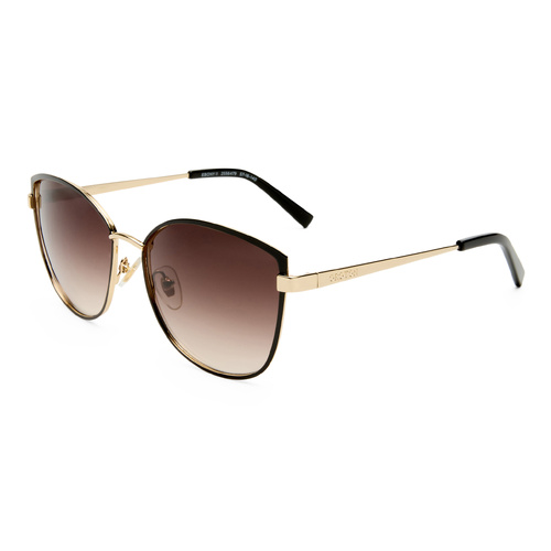 Oroton Ebony II ORO2556479 Gold w Black / Warm Smoke Gradient Lenses