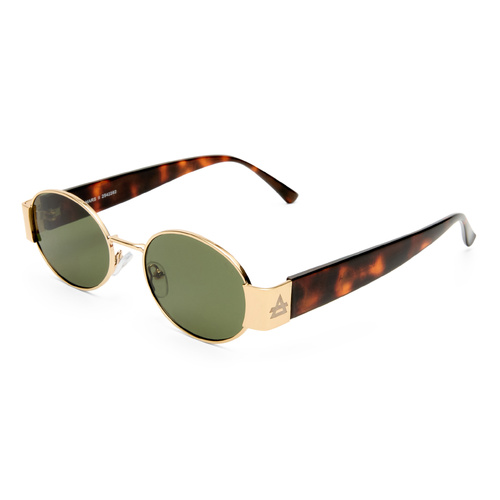 Aire Mars Ii AIR2542282 Gold w Dark Tortoise / Green Mono Lenses