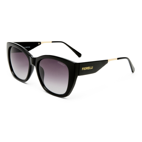 Fiorelli Alexa FIO2547318 Black w Gold / Cool Smoke Gradient Lenses