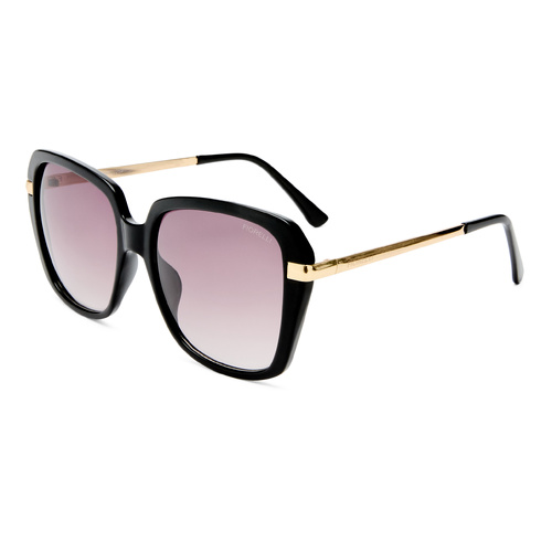 Fiorelli Jamie FIO2547322 Black w Gold / Warm Smoke Gradient Lenses
