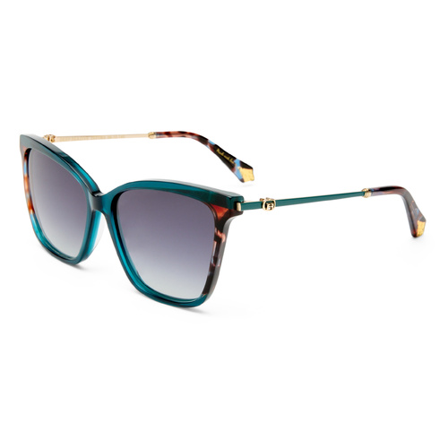 Camilla Deep Sea Dive CAM2531065 Teal Marble / Cool Smoke Gradient Lenses