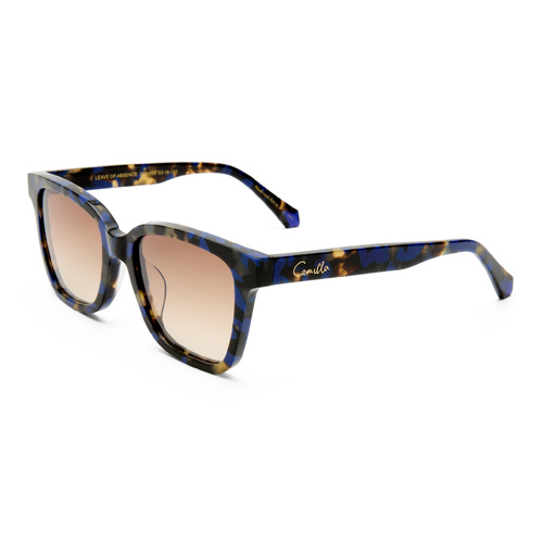 Camilla Leave Of Absence CAM2531069 Cobalt Tortoise / Brown Gradient Lenses