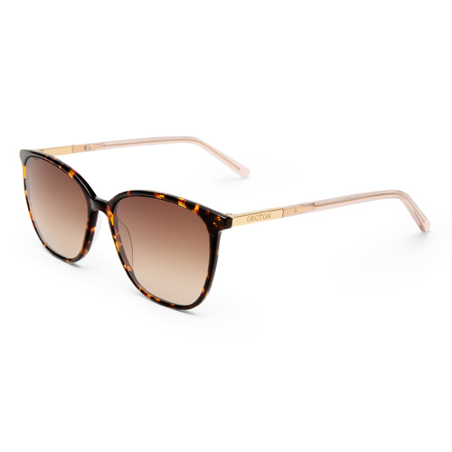 Oroton Coral OLS2556542 Signature Tortoise w Soft Pink / Brown Gradient Lenses