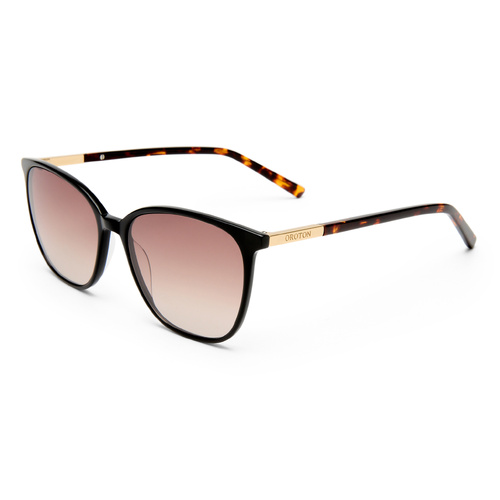 Oroton Coral OLS2556543 Black w Signature Tortoise / Warm Smoke Gradient Lenses