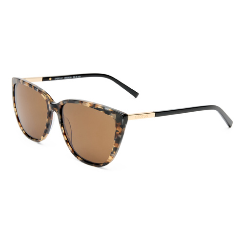 Oroton Sabelle OLS2650838 Biscuit Tortoise w Black / Brown Polarised Lenses