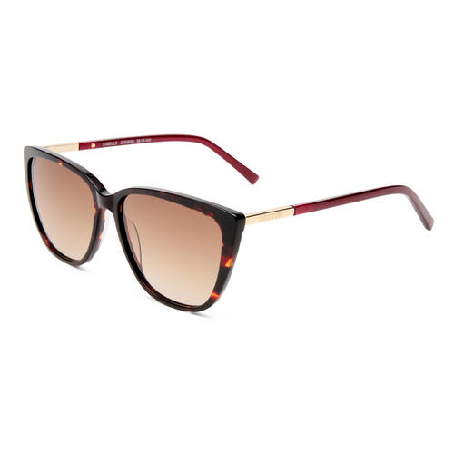Oroton Sabelle OLS2650839 Cherry Tortoise w Burgundy / Warm Smoke Gradient Lenses