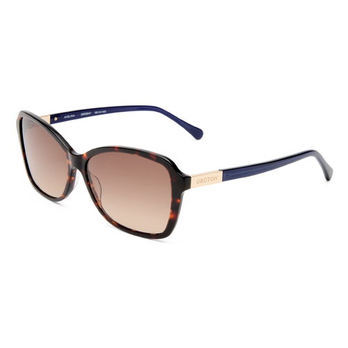 Oroton Avelina OLS2650847 Signature Tortoise w Navy / Brown Gradient Lenses