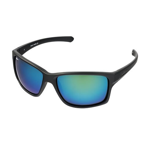 Spotters Grit Matte Black / Nexus Mirror Polarised Lenses