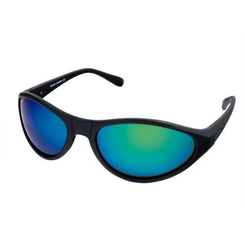 Spotters Thunder+ Matte Black / Nexus Mirror Polarised Lenses