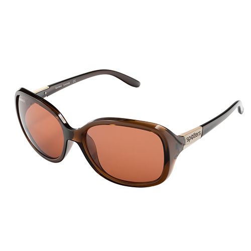 Spotters Mia Gloss Brown / Halide Polarised Lenses