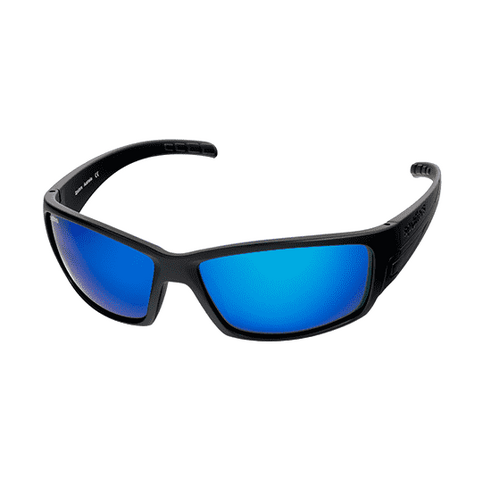 Spotters Chaos Matte Black / Ice Blue Mirror Polarised Lenses