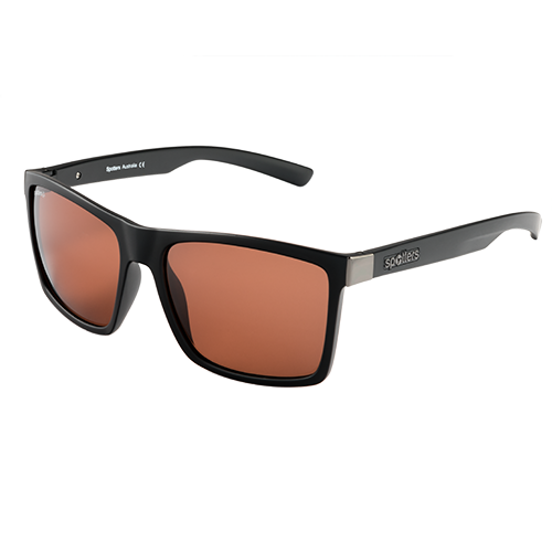 Spotters Riot Matte Black / Halide Polarised Lenses