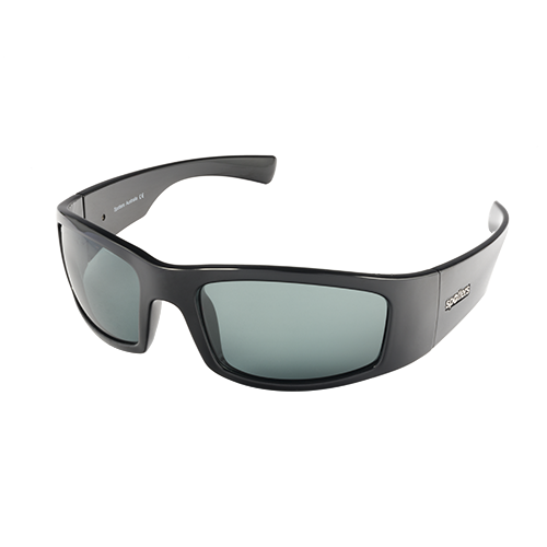 Spotters Coyote+ Gloss Black / Carbon Polarised Photochromic Lenses