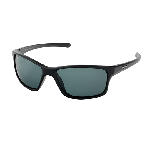 Spotters Grit Junior Matte Black / Carbon Polarised Lenses